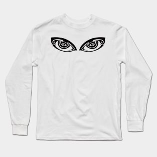 Abstract tribal tattoo with eye concept No. A31 Long Sleeve T-Shirt